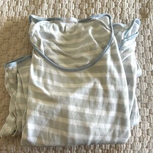 LAKE pajamas- size XL 3/4 length arms and crop pants, gently worn.